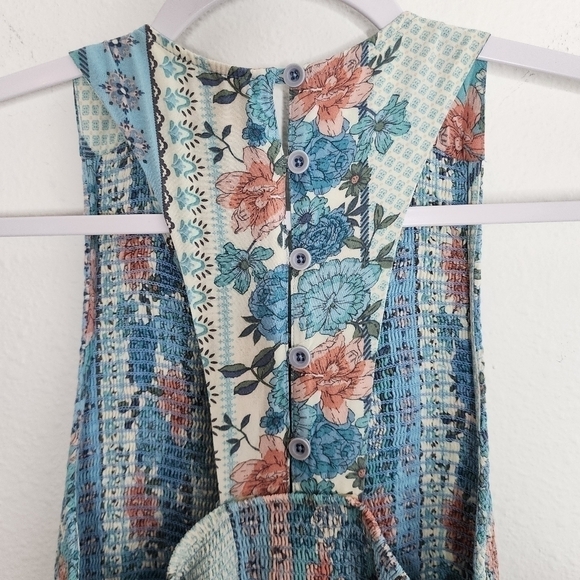 Matilda Jane Lets Go Together Weekend Dreams Dress Midi Floral Smocked Medium - Picture 6 of 11